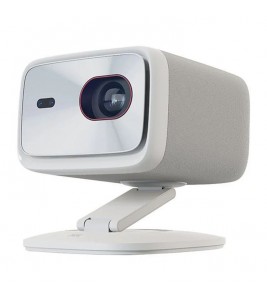 LENOVO Xiaoxin 100P 360-Degree PTZ Projector Portable 1080P HD Video Projector 2+32G, EU Plug