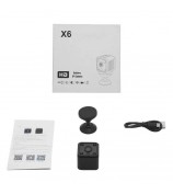 X6 Wireless Camera Wifi Home Security Cam Night Vision HD 1080P Webcam