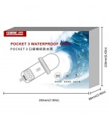 STARTRC 1136906 For DJI Osmo Pocket 3 Action Camera Underwater Protective Case Waterproof Diving Housing