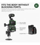 STARTRC 1146318 For DJI Osmo Pocket 3 Action Camera Cage Metal Expansion Frame