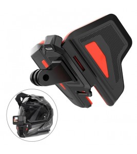 TELESIN GP-HBM-MT2 Motorcycle Helmet Mount Chin Holder Fixing Bracket for GoPro Action Camera