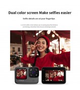 VIRAN V9 4K 60FPS WiFi Anti-Shake Action Camera IP68 Waterproof Dual Screen Motorcycle Video Recorder