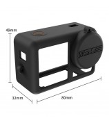 STARTRC 1127805 For DJI Osmo Action 4 / 3 Anti-Scratch Camera Protector Sleeve Silicone Case Cover