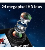 V5 5K WiFi EIS Anti-shake Action Camera 30m Waterproof Dual Screen Sports Camera