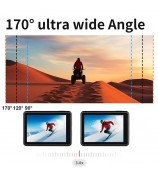 V5 5K WiFi EIS Anti-shake Action Camera 30m Waterproof Dual Screen Sports Camera