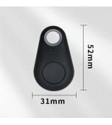 FD-01 Smart Bluetooth Item Locator Two-Way Finder Pet Key Wallet Dog Tracker Anti-Lost Tag Alarm Reminder - Black