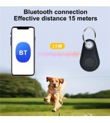 FD-01 Smart Bluetooth Item Locator Two-Way Finder Pet Key Wallet Dog Tracker Anti-Lost Tag Alarm Reminder - Black