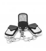 433MHz EV1527 Learning Code Wireless Remote Control Metal 4 Buttons Transmitter Controller for Garage Door