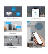 SONOFF ZB Bridge-P ZB Bridge Smart ZigBee Bridge Hub Gateway Support WiFi/Zigbee Dual-Protocol APP Control Multi-device Management for Home