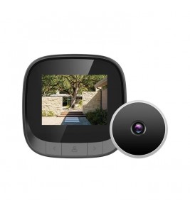 C16 2.4 inch Smart Door Viewer 90 Degree Wide Angle Rechargeable Doorbell HD Digital Door Peephole Camera