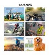 Cat Camera Collar with Video Record Wireless Mini Sport Camera Body Camera for Cat / Dog