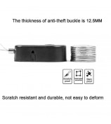 2Pcs 1m Multifunctional Automatic Door Closer Retractable Cord Pull Box Anti-Theft Telescopic Line Pull Box