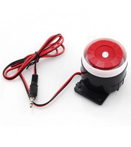 Anti-Theft Alarm Horn 120dB Wired Security Siren for Home Protection High Volume Warning Speaker