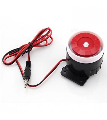 Anti-Theft Alarm Horn 120dB Wired Security Siren for Home Protection High Volume Warning Speaker