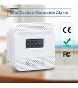 Carbon Monoxide Detector with LCD Display Battery Powered Home CO Alarm Sensor