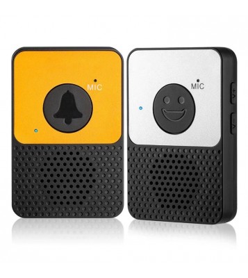 D30 Wireless Voice Intercom Doorbell Volume Adjustable Two Way Talk Door Bell