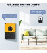 D30 Wireless Voice Intercom Doorbell Volume Adjustable Two Way Talk Door Bell