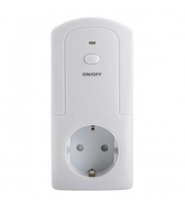 WiFi Controller Temperature Humidity Sensor Smart Remote Control Timing Switch Socket - EU Plug