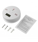 XY-602 Accurate Carbon Monoxide Detector Battery Powered CO Poisonous Toxic Gas Sensor Monitor with LCD Display Easy to Read (English Version)