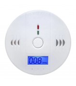 XY-602 Accurate Carbon Monoxide Detector Battery Powered CO Poisonous Toxic Gas Sensor Monitor with LCD Display Easy to Read (English Version)