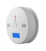 XY-602 Accurate Carbon Monoxide Detector Battery Powered CO Poisonous Toxic Gas Sensor Monitor with LCD Display Easy to Read (English Version)