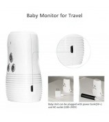 DBM-8 Light Night Wireless Two-way Audio Baby Monitor Talk Back Intercom Sound Alert for Infant - AU Plug