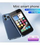 SERVO KING1000 3.0-inch Smartphone 2+16GB Dual SIM 5MP Camera 3G Mini Cellphone - Blue