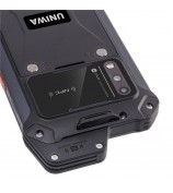 UNIWA W999 Waterproof Smartphone 8GB+128GB 6.3-Inch FHD 5000mAh Andriod Mobile Phone NFC - Black / Orange
