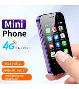 SOYES XS14 Pro 3GB+64GB 3.0'' 4G Mini Smartphone Dual Sim Student Pocket Mobile Phone - Purple