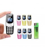 J7 World Smallest Phone Mini Cell Phone Bluetooth Phone MP3 Player with Voice Changer - Rose