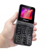 F265 2.55 Inches Cell Phone 4 SIM Cards Keypad Folding Mobile Phone - Purple / Language Pack 1