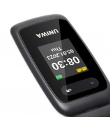UNIWA V202T 1.77-Inch 4G Ultra Long Standby Dual-SIM Folding Phone - Black / Language Pack 1