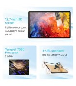 LENOVO Qitian K12 12.7-inch 8+256G Tablet Dual Lens Office Entertainment Smart Tablet, WiFi Version - US Plug