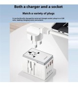 DUDAO A65Pro Universal 65W Fast Charging Travel Adapter Global Plug Converter Charger