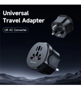 MCDODO CP-45 C1 Series Universal Travel Adapter 8-hole to UK / EU / US Plug Converter - UK Plug