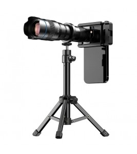APEXEL 36XJJ020 36X Monocular Telephoto Lens Tripod Stand Set Universal Phone Camera Lens Kit for Bird Watching