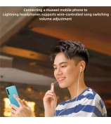 For iPhone 16 / 15 Type-C to iP + Type-C PD 45W Fast Charging HiFi Sound Headphone Adapter - Tarnish