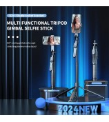 K29 2.15m Handheld Bluetooth Selfie Stick 360 Degree Rotatable Gimbal Tripod Stand