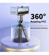 P185TK+F1 Extendable Four-Leg Floor Stand Phone Holder Bluetooth Selfie Stick with 1 Square Fill Light