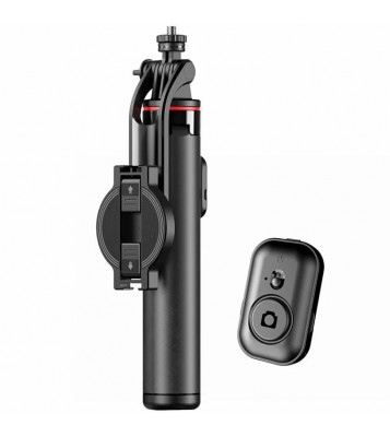 C20 1.3m Detachable Magnetic Phone Holder Extendable Tripod Stand Live Streaming Bluetooth Selfie Stick