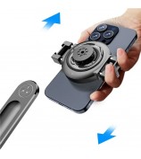 C20 1.3m Detachable Magnetic Phone Holder Extendable Tripod Stand Live Streaming Bluetooth Selfie Stick