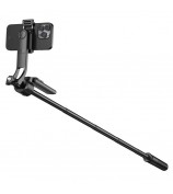 C17 Smart AI Tracking Anti-Shake Gimbal Tripod Selfie Stick Quad-Leg Stand with Dual Fill Light