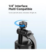 C17 Smart AI Tracking Anti-Shake Gimbal Tripod Selfie Stick Quad-Leg Stand with Dual Fill Light