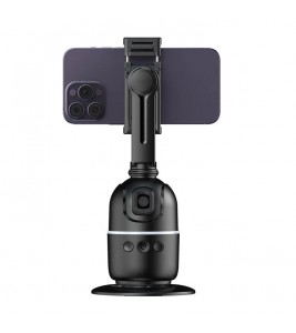 P03 Smart AI Follow Gimbal Face Tracking Phone Holder Desktop Free Rotation Photography Stabilizer