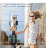 P03 Smart AI Follow Gimbal Face Tracking Phone Holder Desktop Free Rotation Photography Stabilizer