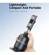 P03 Smart AI Follow Gimbal Face Tracking Phone Holder Desktop Free Rotation Photography Stabilizer