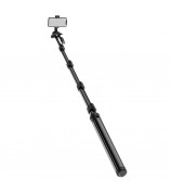 C06 1.83m Extendable Tripod Phone Camera Floor Stand Aluminum Alloy Bluetooth Selfie Stick