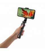 H8 3 in 1 Selfie Stick Phone Tripod Extendable Monopod with Bluetooth Remote for Smartphone Selfie Stick - Black