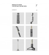 Q11s Portable Extendable Stainless Steel Pole Bluetooth Remote Control Phone Selfie Stick Holder Tripod with Fill Light