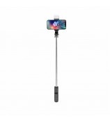 Q11s Portable Extendable Stainless Steel Pole Bluetooth Remote Control Phone Selfie Stick Holder Tripod with Fill Light